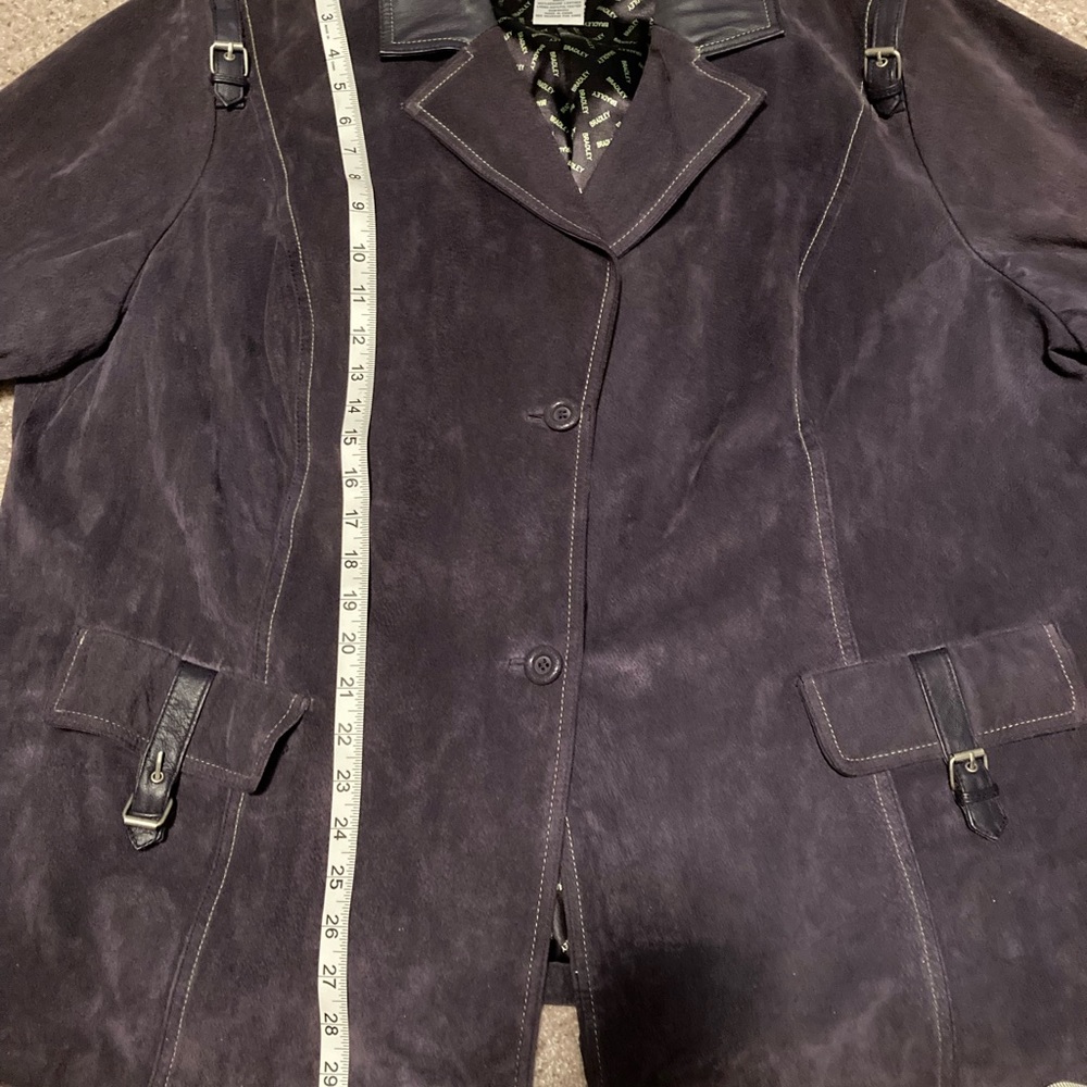 Suede coat - Picture 4 of 6